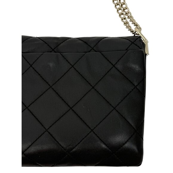 Kate Spade New York Emerson Place Lenia Black Quilted Leather Shoulder Bag - Picture 15 of 16